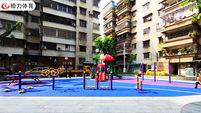 百色小區(qū)健身器材